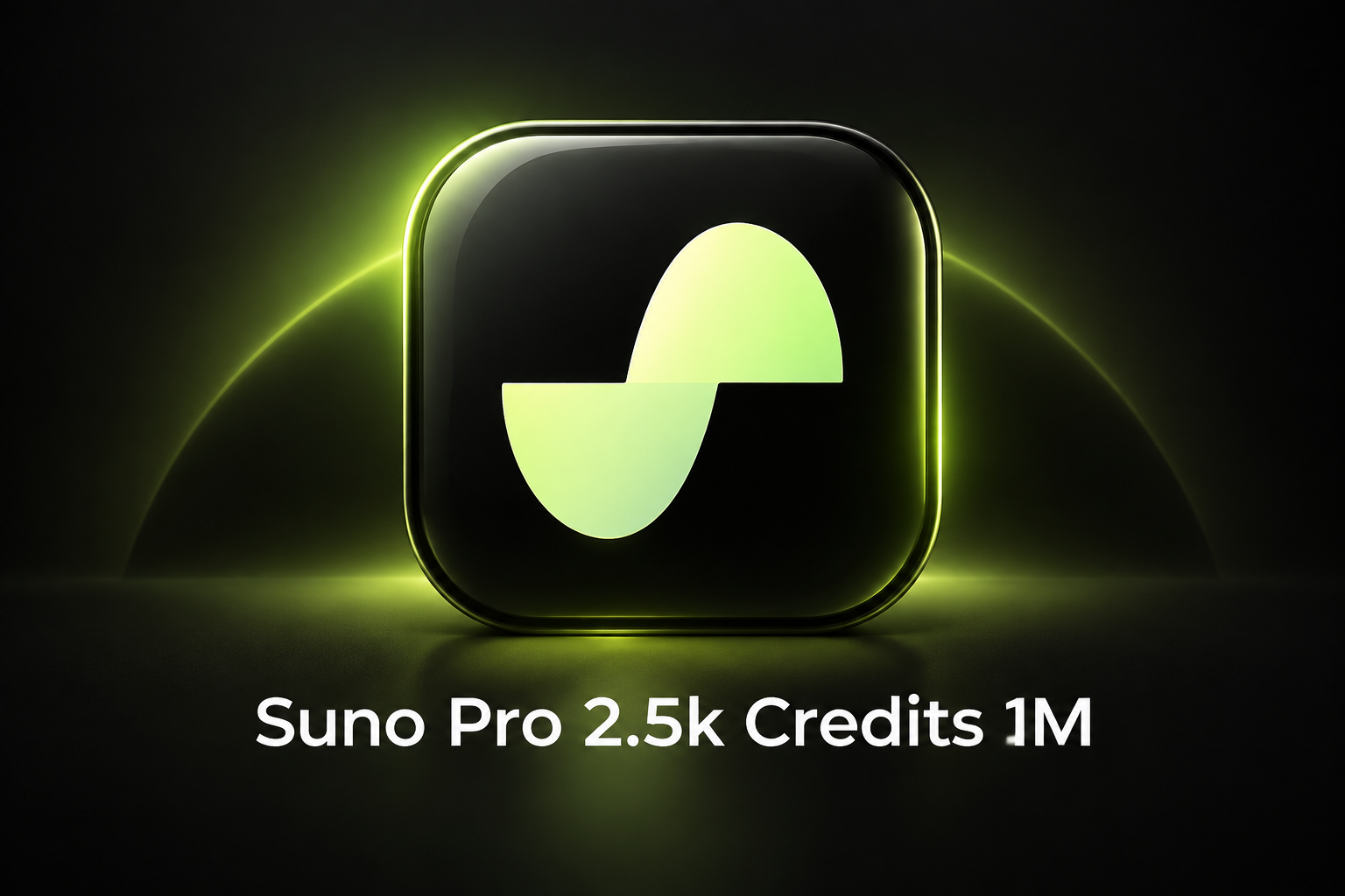 Suno Pro 2.5k Credits 1M