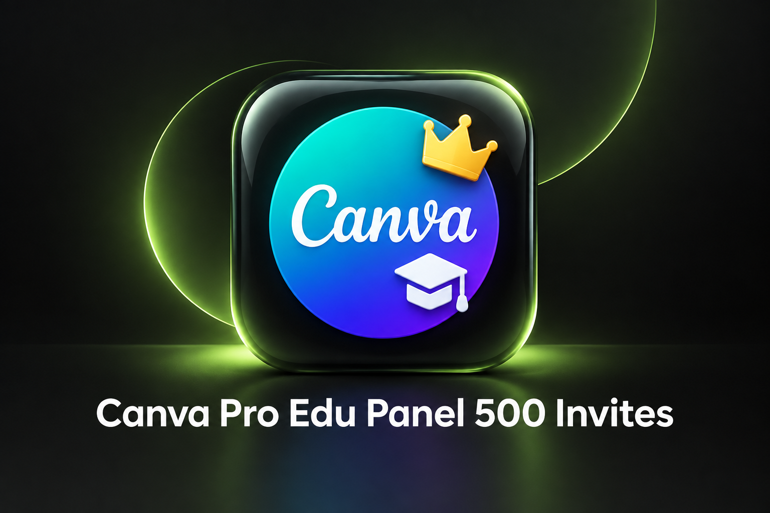 Canva Pro Edu Panel 500 Invites